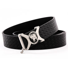 Load image into Gallery viewer, ELEPHANT GARDEN Men&#39; s Leather Belt  with Automatic Buckle B9804