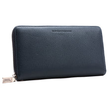 Load image into Gallery viewer, Elephant Garden Men&#39;s Smooth Leather Zip-Around Wallet W75217