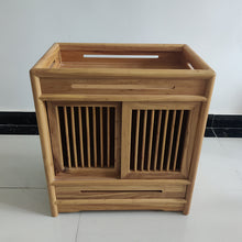 Load image into Gallery viewer, Elephant Garden Furniture solid wood tea cabinet