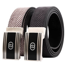 Load image into Gallery viewer, Elephant Garden Men's Leather Belt with Automatic Buckle B9814 One Size