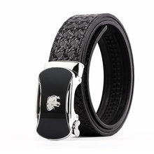 Load image into Gallery viewer, Elephant Garden Men&#39; s Leather Belt with Automatic Buckle B9819  One Size