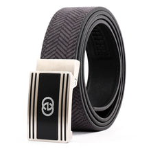 Load image into Gallery viewer, Elephant Garden Men's Leather Belt with Automatic Buckle B9814 One Size
