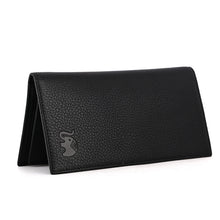 Load image into Gallery viewer, Elephant Garden Men&#39;s Smooth Leather Narrow Wallet-W75789
