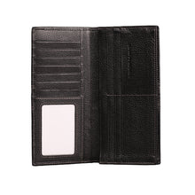 Load image into Gallery viewer, Elephant Garden Men&#39;s Leather Narrow Wallet -W74206