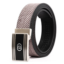 Load image into Gallery viewer, Elephant Garden Men's Leather Belt with Automatic Buckle B9814 One Size