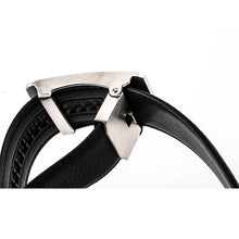 Load image into Gallery viewer, Elephant Garden Men&#39;s Leather Dress Belt with Steel Automatic Buckle-B8606