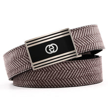 Load image into Gallery viewer, Elephant Garden Men's Leather Belt with Automatic Buckle B9814 One Size