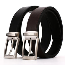 Load image into Gallery viewer, Elephant  Garden Men&#39;s Leather Belt with Solid Buckle-B7928